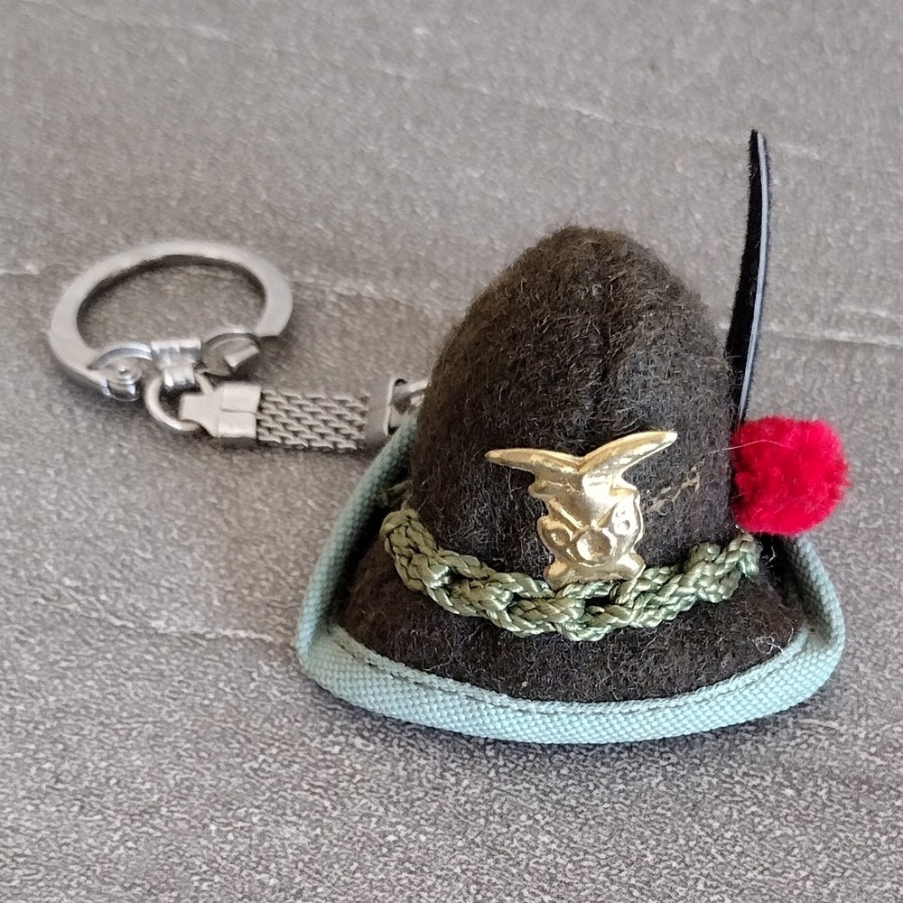 Alpine Officer's Cap Key Chain